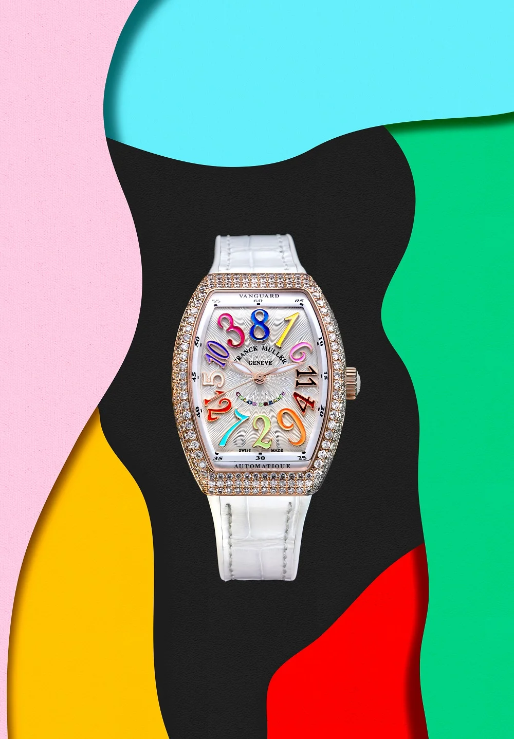Franck muller deals crazy hours watch